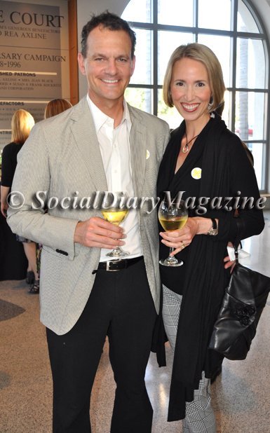 Ralph and Gail Bryan at MCASD's High Fidelity exhibition 2011